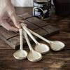 Flower Collection Series Spoon Coarse Pottery Spoon Household Spoon Retro Style Afternoon Tea Stirring Spoon Light Luxury Retro