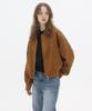Lake Studio Minimal Suede Jacket_Camel