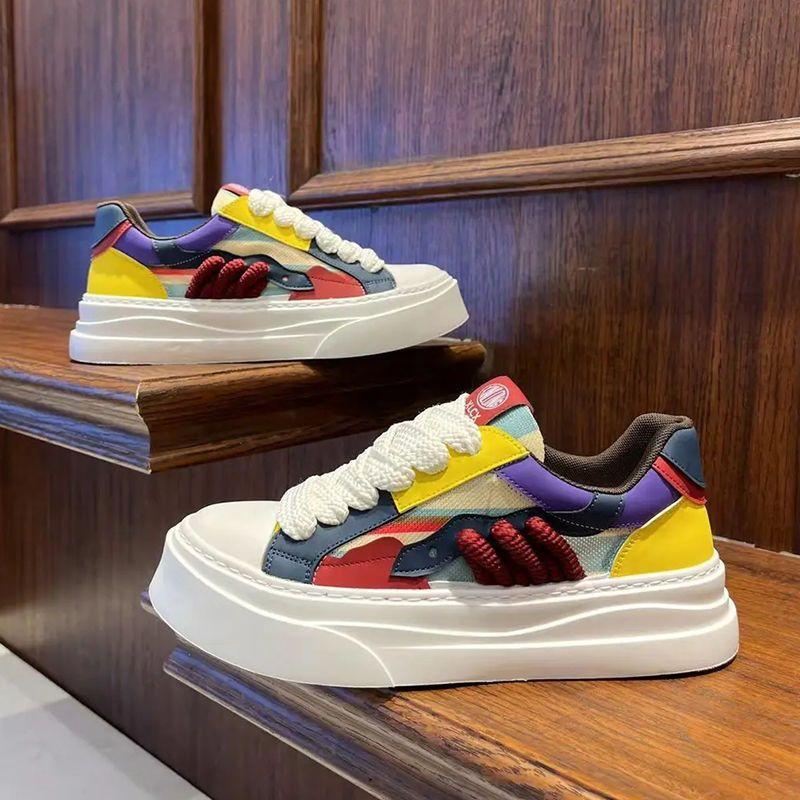 Tennis Men Sneakers Designer Luxury Versatile Casual Flat Shoes Fashion Soft Breathable Male Board Shoes Loafers Tenis Masculino