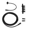 for NMEA 2000 Backbone Drop Cables Multiport Tee Terminators Kit 5Pin M12 Thread IP67 Waterproof for Lowrance Networks