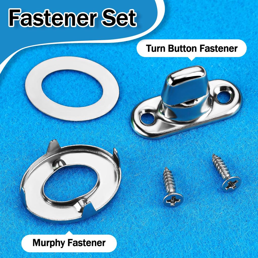 Gisafai Canvas Twist Lock Fasteners, Turn Button Fasteners, Eyelet and Stud Mounting Screws 20