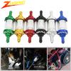 Motorcycle 6mm Fuel Filter Gasoline Strainer Oil Filters Universal For Pit Dirt Bike Motocross Accessories