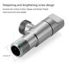 Multi purpose Shut Off Solution Convenient 1/2 Turn Angle Stop Water Control Device Perfect for Various Applications