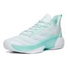Anta Tênis de Basquete Attack 4 Mid Masculino Tênis Branco Azul 112231603-2