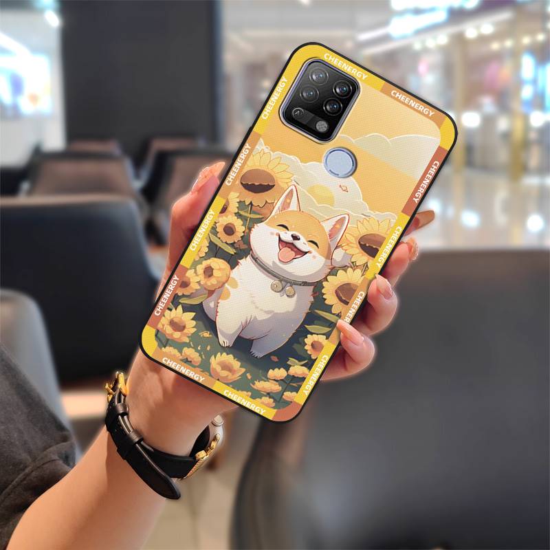 Anti-dust Silicone Phone Case For Tecno Pova/LD7 Fashion Design Cartoon Waterproof Protective Durable Back Cover Cute