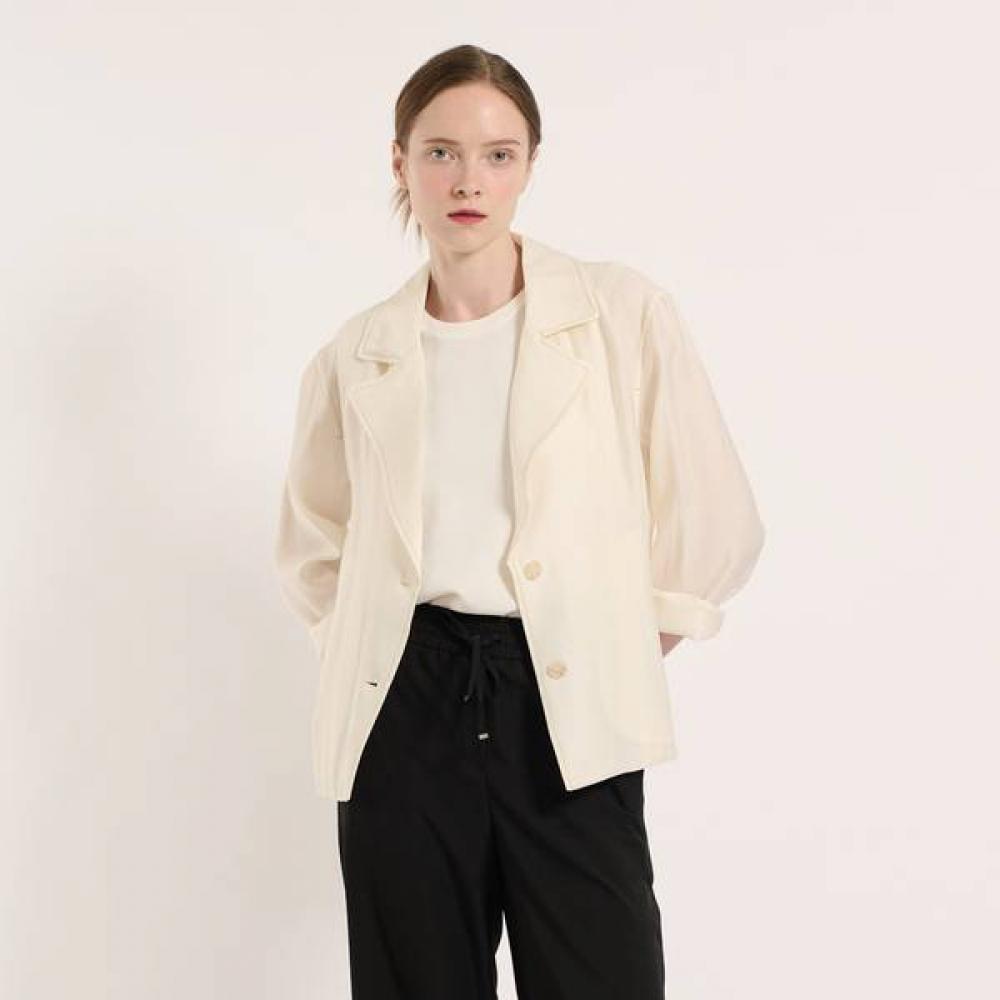 BCBG Куртка со швом «два пуговицы» B5m3g174 ivory (13)/55