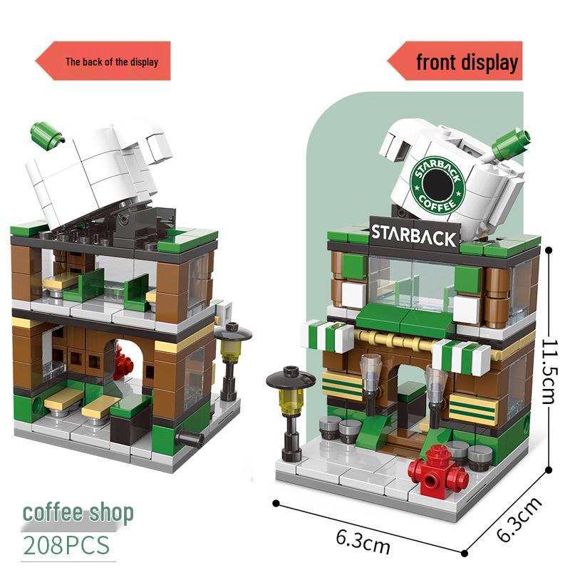 6-in-1 Kids' Building Block Set: Train, Robot, Tank, Police - Compatible Blocks for Boys & Girls
