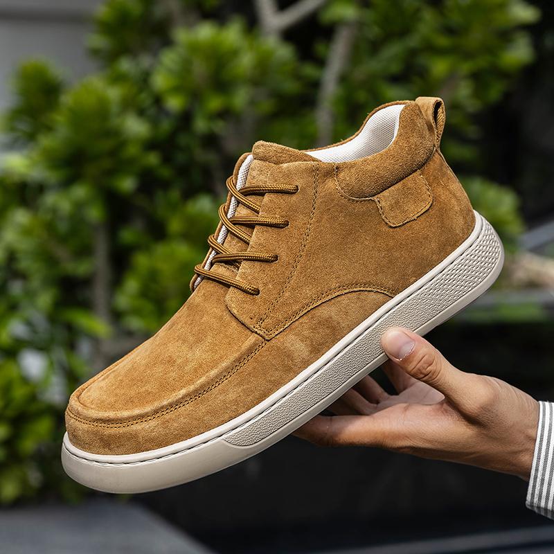 Classic Men Casual Shoes Stylish Mid Top Skateboard Footwear Leisure Walk Man Tenis Masculino All-match Vulcanize Shoes Sneakers