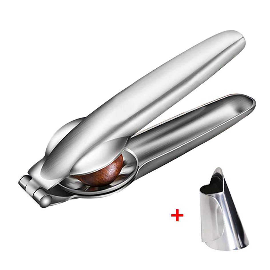 

Stainless Steel Chestnut Clip Manual Cross Shaped Chestnut Opener Household Walnut Clip Shell Peeling Stripping Tool Practical