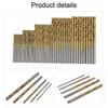 Drill Bits Set HSS Drill Bits Metal Drill Accessories Enhanced Hardness Process