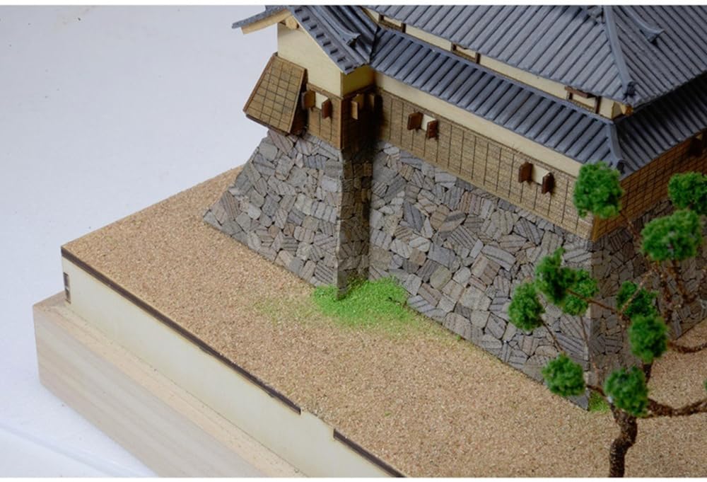 Woody Joe 1/150 Inuyama Castle Wooden Model Assembly Kit (Building)