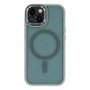For iPhone 15 Plus Magnetic Case TPU + Acrylic Hybrid Phone Shell