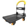 Compact Folding Four-Wheel Cart for Silent Goods Transport