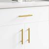 Cabinet Handle 12 Pcs Gold 150 Mm Stainless Steel