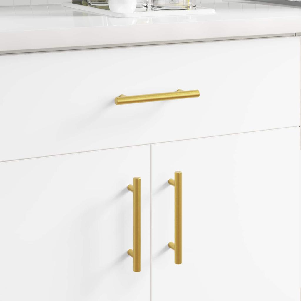 Cabinet Handle 12 Pcs Gold 150 Mm Stainless Steel