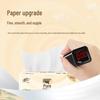 Qingfeng 4-Ply Core-Wound European Courtyard Toilet Paper, Large Roll, 1000g Napkin Paper for Household Use.