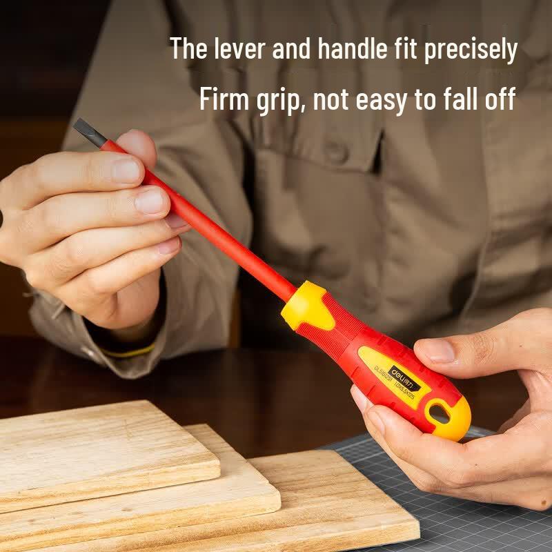 Deli Insulated Slotted Screwdriver