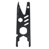 Black High Strength Steel Wrench Spanner with Ergonomic Grip for Efficient Tube and Nut Assembly
