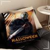 Horror Movie Characters Wall Art Michael Myers Halloween Pillow Cover Sofa Cushion Cover Home Room Decoration Children Gift