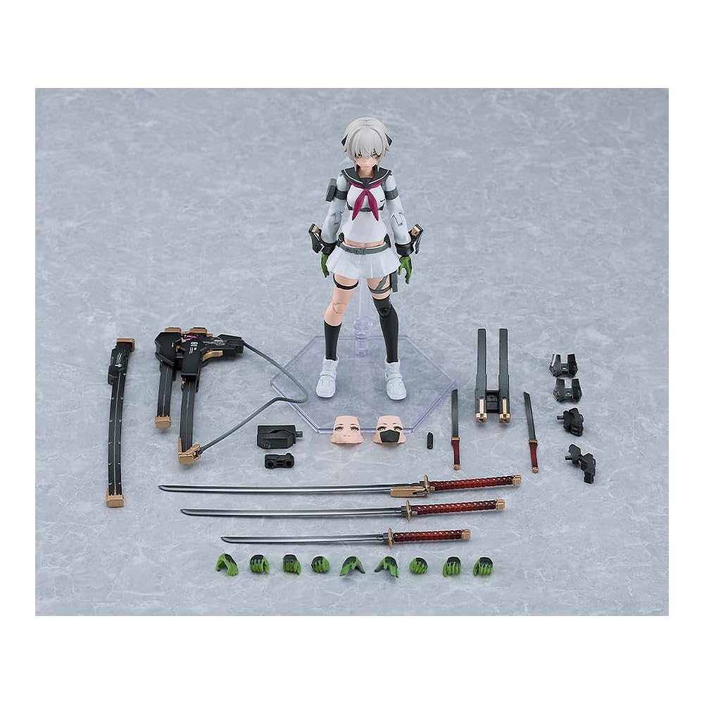 Plamax Heavy Armored High School Girl Model Kit Early Non-Scale Assembly Plastic Model