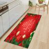 Christmas Kitchen Sand Carpet Doormat Long Floor Mat