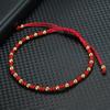 3 Styles Lucky Red String Bracelet Men Women Handmade Weaven Adjustable Cord Chain Braslet Valentine Day Gift Friendship Jewelry