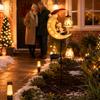 Christmas Garden Stake Lights for Outdoor Patio, Walkway, Yard and Decoration