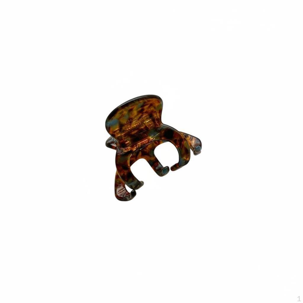 French Design Hair Clip Sturdy Small Claw Mini Tentacle Jaw for Women, Girls, Hairstyling,