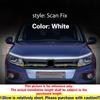 Car Flashing 1pcs Waterproof Car light DRL Daytime Running Light with Start Scan fog lamp 12V for Volkswagen VW Tiguan 2007-2022