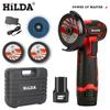 HILDA 12V 3-Inch Mini Lithium Battery Angle Grinder & Polisher
