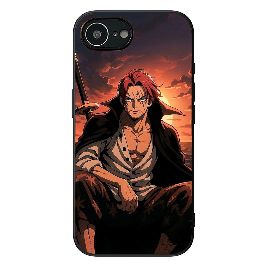 Shanks Red Hair One Pieces Luffy Zoro for Motorola Moto G82 G20 G22 G23 G32 G9 G8 G7 Power Plus G41 G52 G30 G71 E22 E13Case