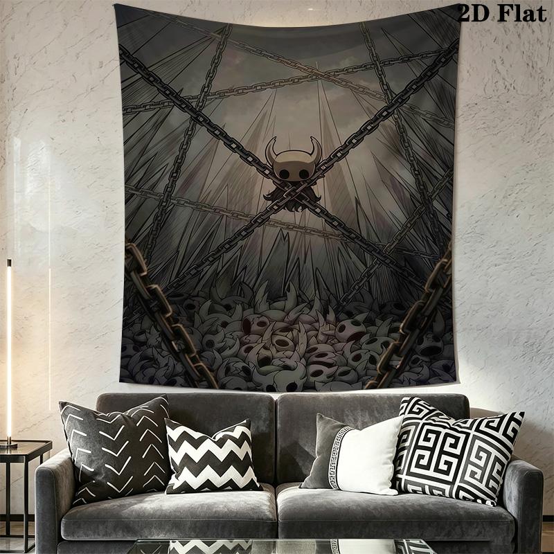 Hollow Knight Journey Through Underworld Bedding 1 Duvet Cover 2 Pillowcase Without Core Soft And Comfortable Bedding Set
