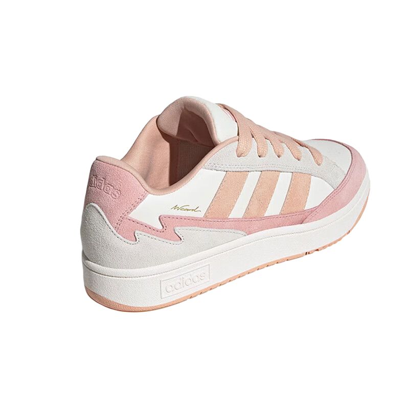 Adidas Wcard Adv Comfortable Versatile Thin Sole Durable Lightweight Low-Top Skate Shoes Unisex Skate Shoes Pink JR8360
