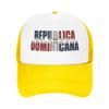 Republica Dominicana Dominican Mesh Baseball Caps Fitted Sun Caps  Hats Adjustable Snapback Caps Golf Hats Summer Trucker Hat