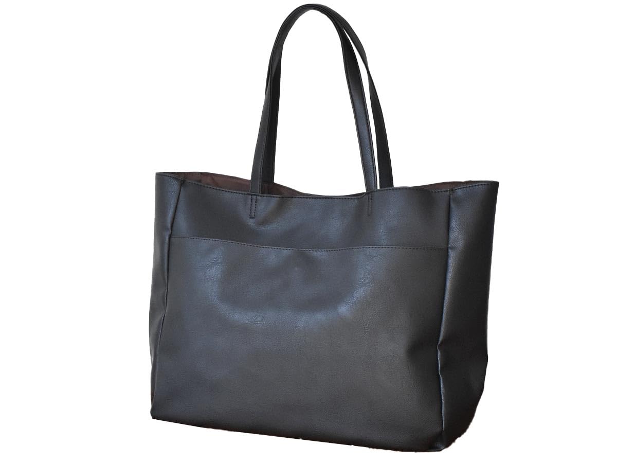 

in 11 Tote bag for A4 large for 6 shoulder mom working 17SYR [everett] [Available colors] women, size, lightweight, capacity, commuting, school, чорний