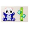 Wooden Food Chain Puzzle Animal Building Block Early Education Children Three-Dimensional Puzzle Intellectual Toy
