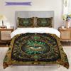 Modern Freemasonry Bedding, Duvet Cover, Pillowcase, Home Decoration, Birthday Gift (1 * Duvet Cover+2 * Pillowcase, Coreless)