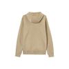 Nike Solid Color Hooded Casual Long-sleeve Vintage Sweatshirt for Men In Khaki