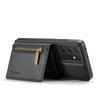 DG.MING M5 Series For Samsung Galaxy S21 Ultra 5G Phone Case Detachable Wallet Kickstand Cover