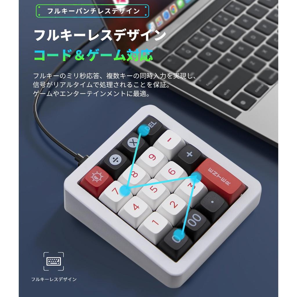 Risen K812 Gaming Mechanical Keyboard (Red Switches), RGB Lighting, Full Key Heat Exchange, Gasket Construction, Aluminum Body, Wired Type-C, Macro