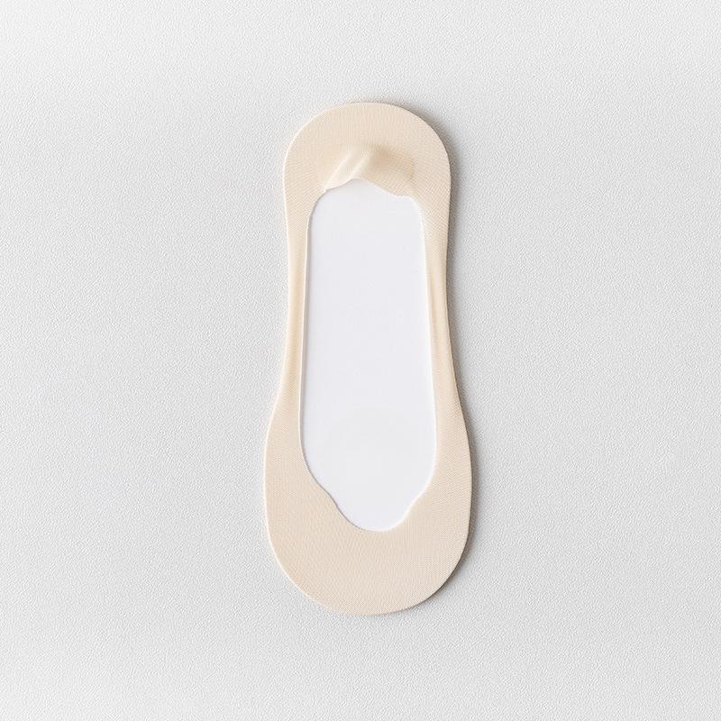 Women's Summer Ultra Thin Hollow Mesh Breathable Invisible Silicone Non Slip Socks