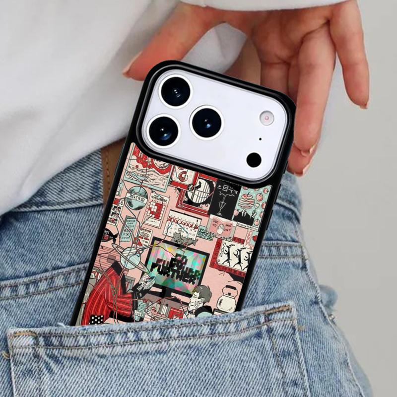 Japanese 90s anime aesthetic Phone Case for iPhone 16e 15 14 13 12 17 Pro Max Plus Air 17pro Cover Coque