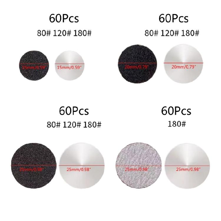 Replacement Sandpaper Disc Sanding Pads Nail Sanding Disc Portable Pedicure Tool