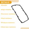 Car Transmission Filter Oil Pan Gasket Engine Oil Pan Gasket Seal No.95832137100 for Porsche Cayenne 2011-2018 for Porsche Panamera 2012-2016 1 Set