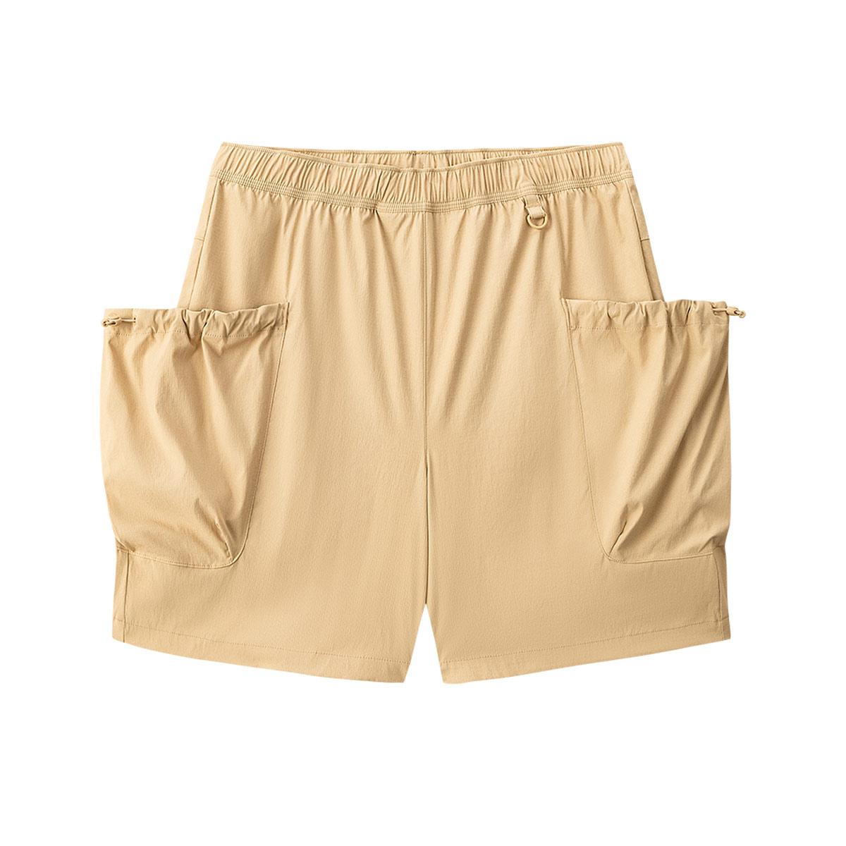 Anta Comfortable Woven Sports Shorts Women shorts Wheat 162536504-1 S