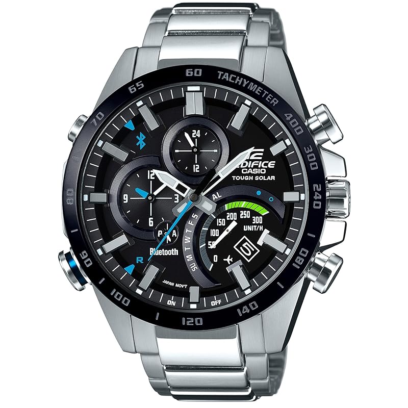

[Casio] watch Edifice [] Smartphone link EQB-501XDB-1AJF silver