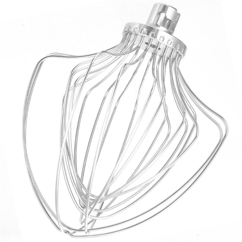 Stainless Wire Whip Whisk Electric Mixer Attachment for KMS8990NP 7QT KSM8990DP
