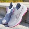 Shoes Women's Summer Women's Elderly Shoes Middle-aged and Elderly Shoes Breathable Soft Sole Casual Walking Sports Elderly Shoes