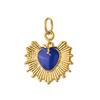 Stainless Steel Drip Oil Ice Cream Heart Necklace & Bracelet Charms