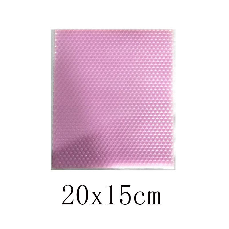 12pcs Color Beeswax Nest Base Sheet 20*15*0. 3cm Natural Bee Material Wax Wedding Birthday Party Diy Craft Wax Roll Sheet